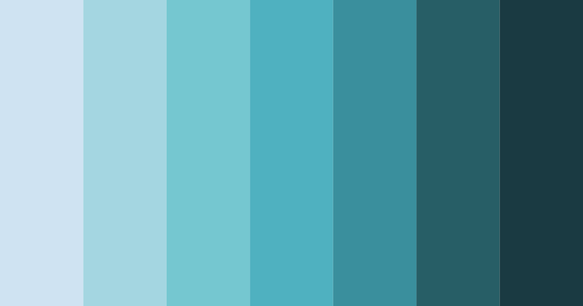 Download raindrop serenade color palette PNG image (landscape)