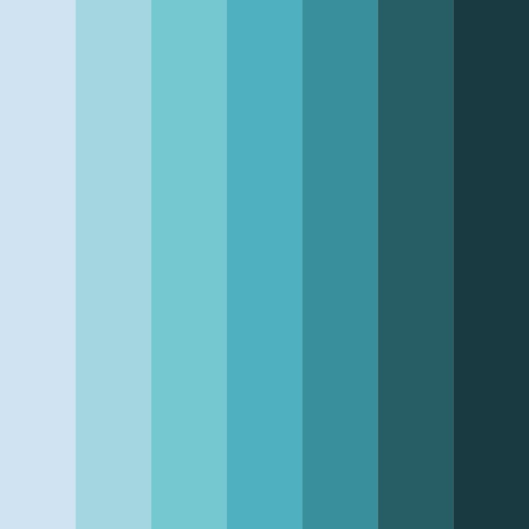 Download raindrop serenade color palette PNG image (square)