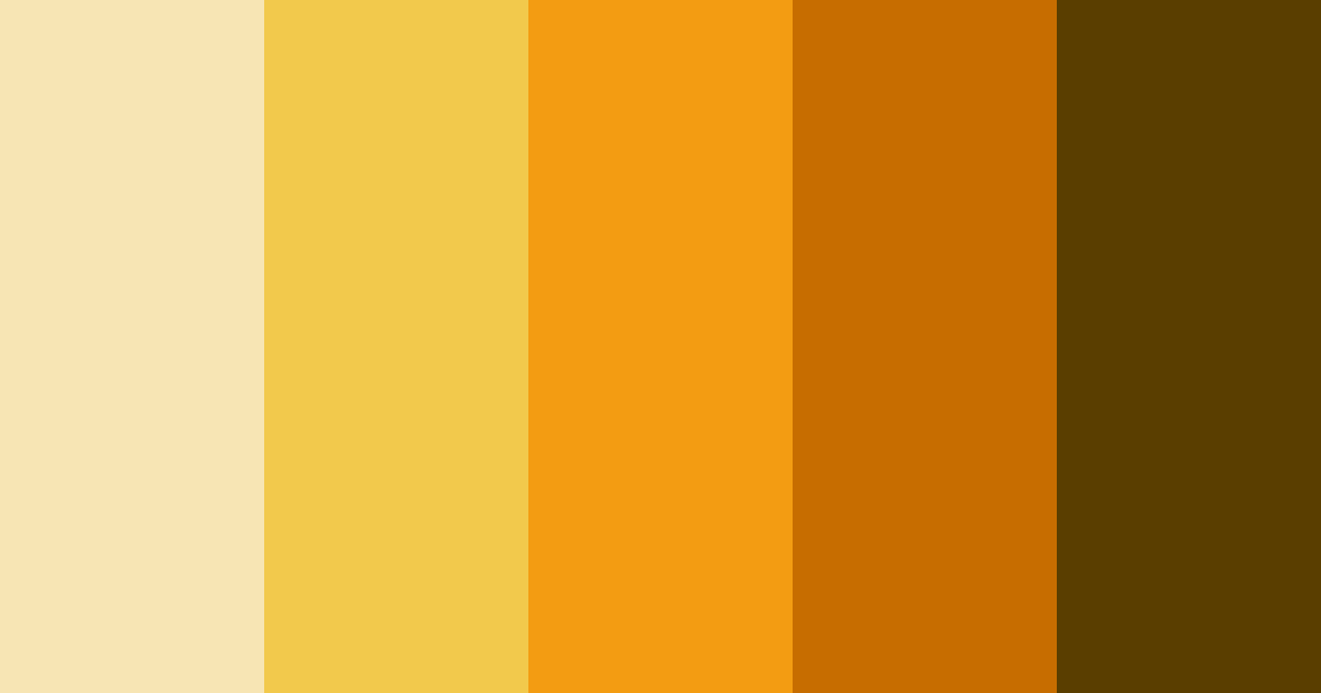 Download yellow scraps color palette PNG image (landscape)