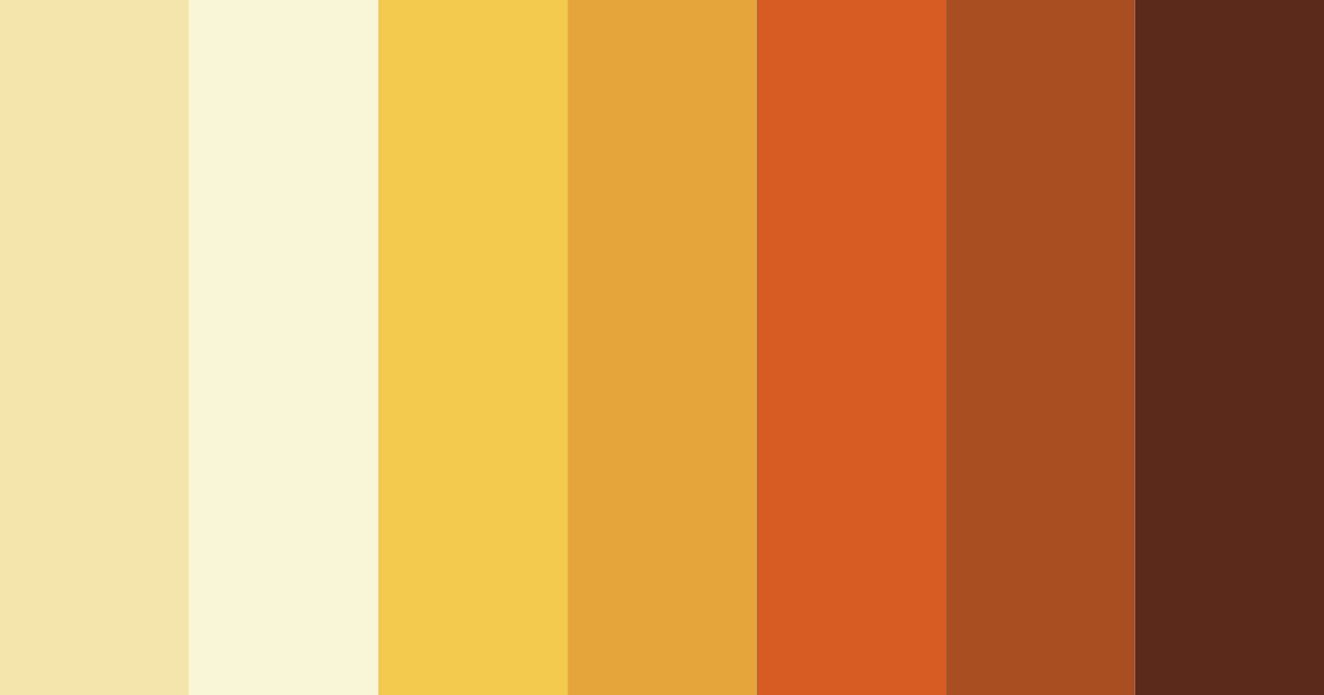 Download saffron sunrise color palette PNG image (landscape)