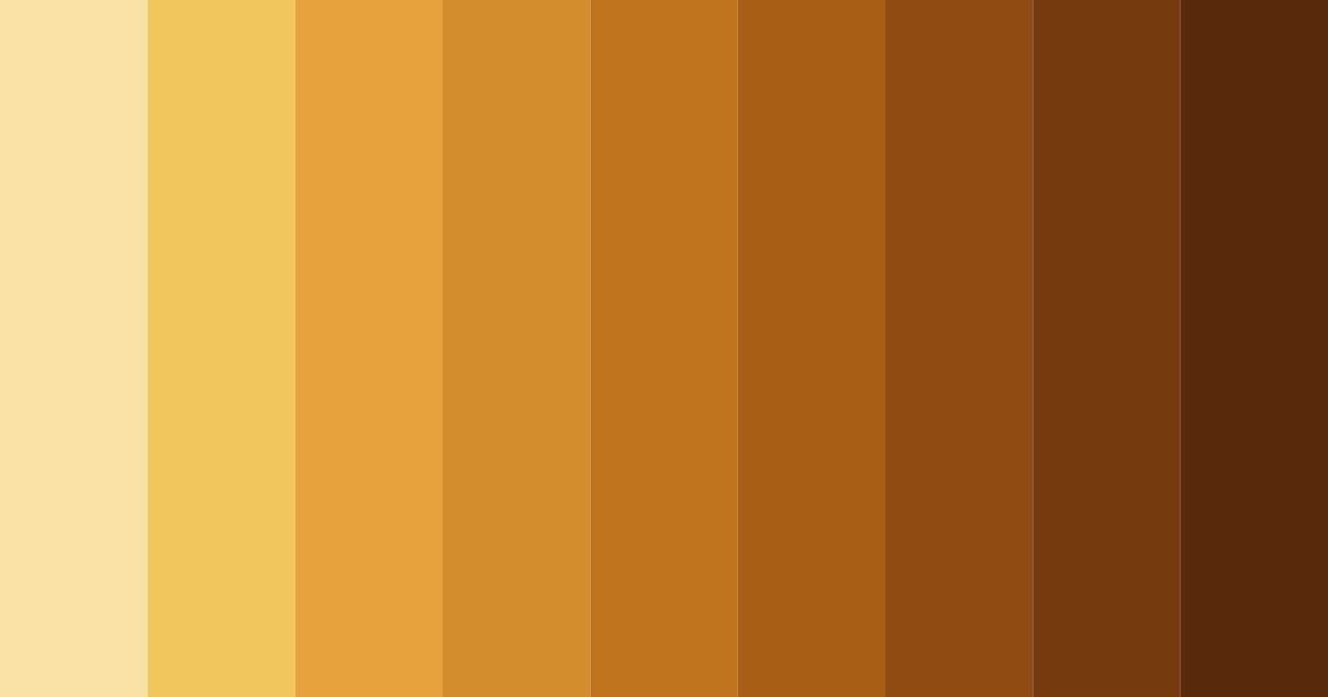 Download curry spice symphony color palette PNG image (landscape)