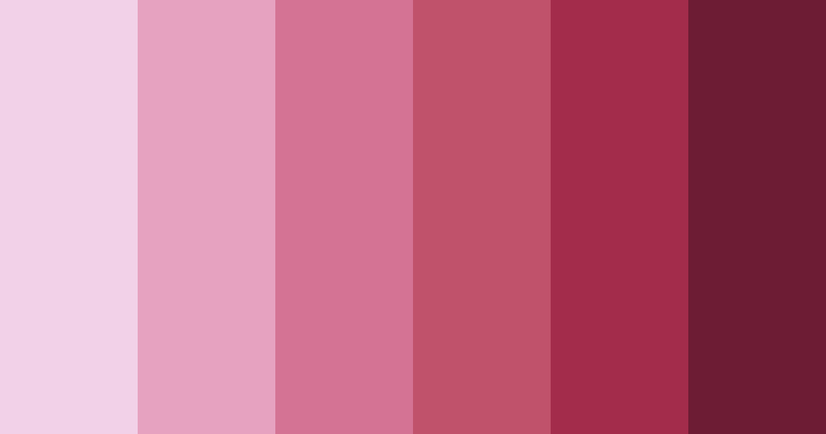 Download pink secret flower color palette PNG image (landscape)