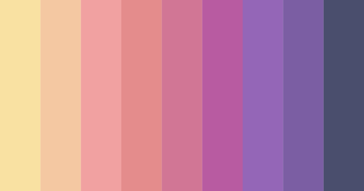 Download euphoria of discovery color palette PNG image (landscape)