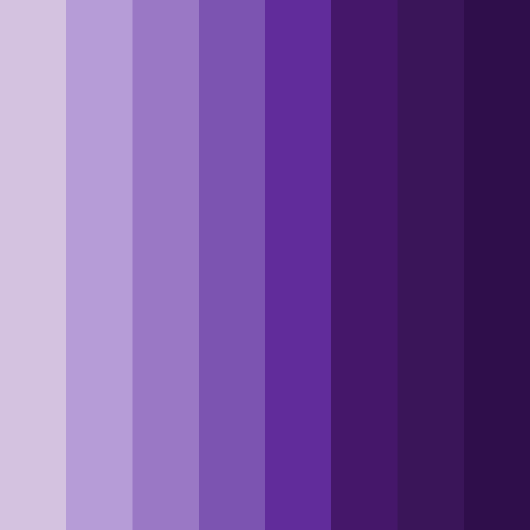 Download midnight orchid dream color palette PNG image (square)