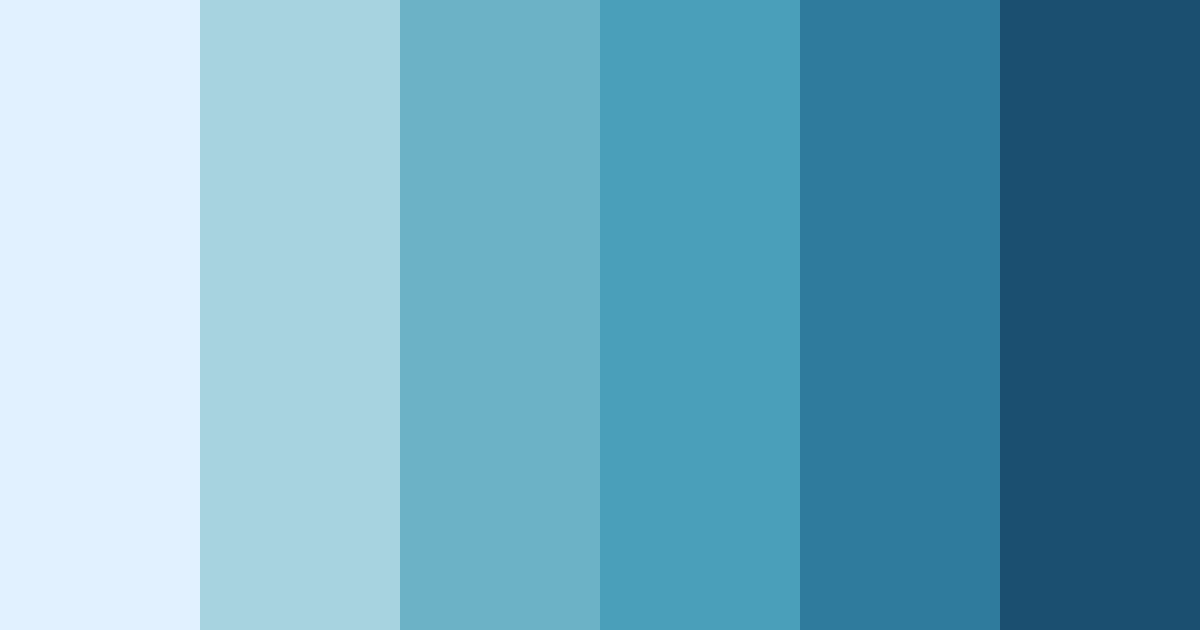 Download celestial waters color palette PNG image (landscape)