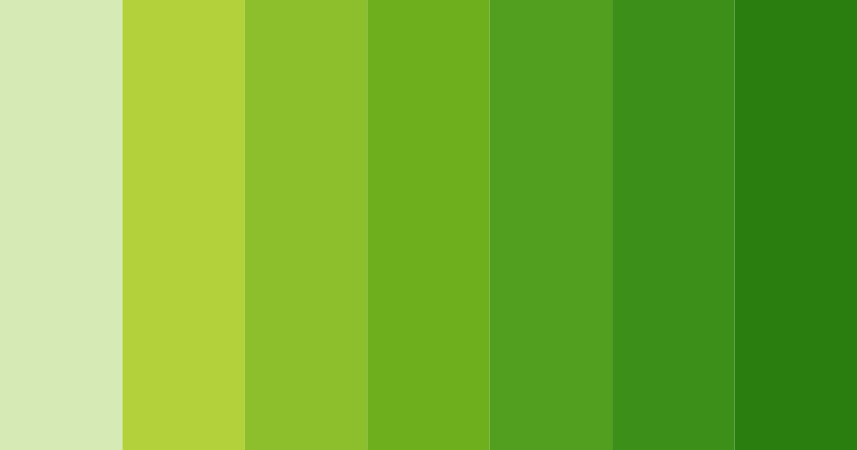 Download lush meadow harmony color palette PNG image (landscape)
