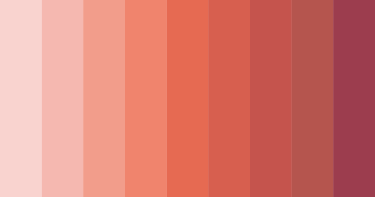 Download blush sunset color palette PNG image (landscape)