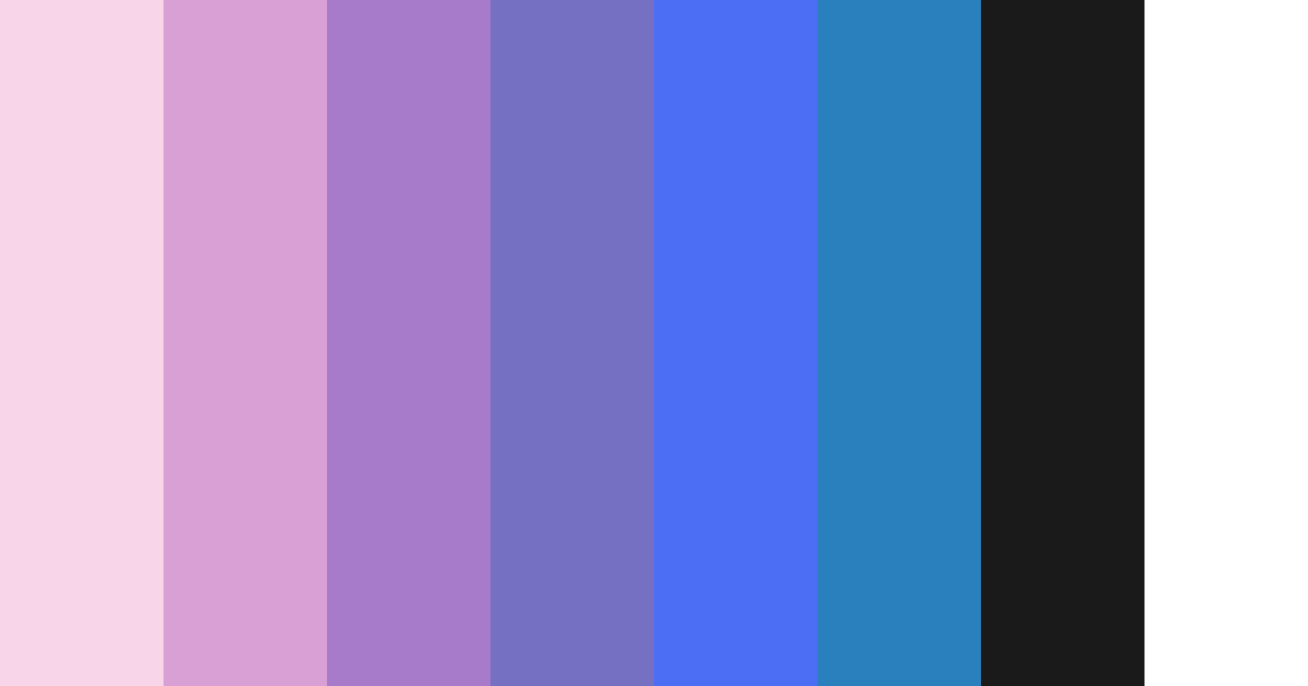 Download dreamy twilight symphony color palette PNG image (landscape)