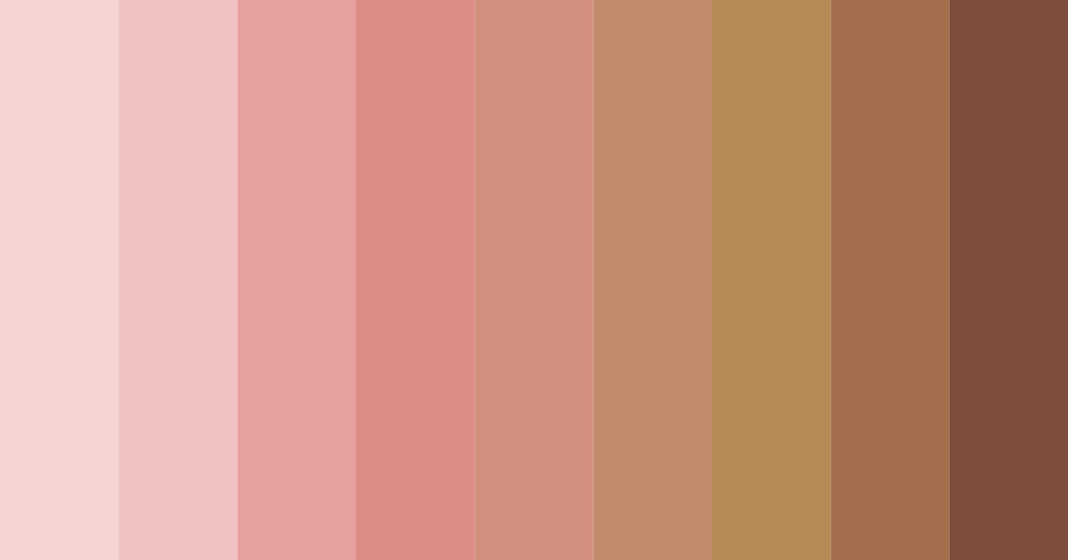Download dusty rosewood dreams color palette PNG image (landscape)