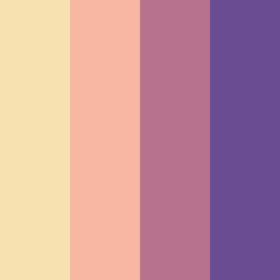 Download dusty rose color palette PNG image (square)