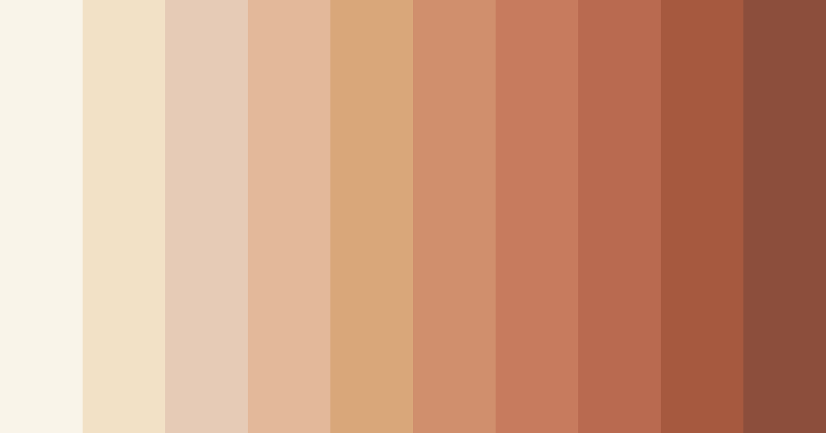 Download vanilla sunset color palette PNG image (landscape)
