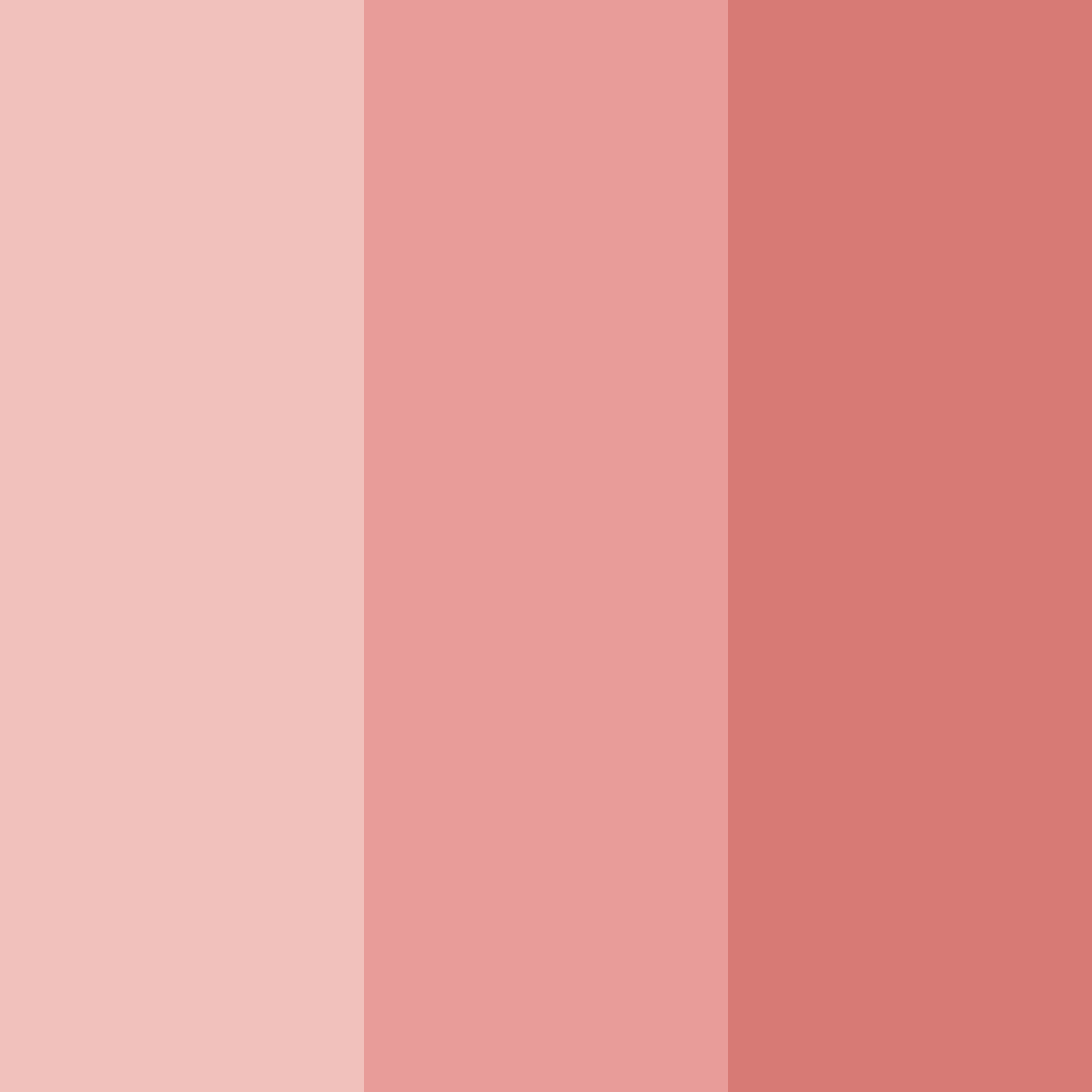 Download blush sunrise color palette PNG image (square)