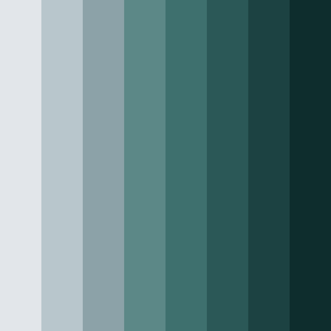 Download misty forest whisper color palette PNG image (square)