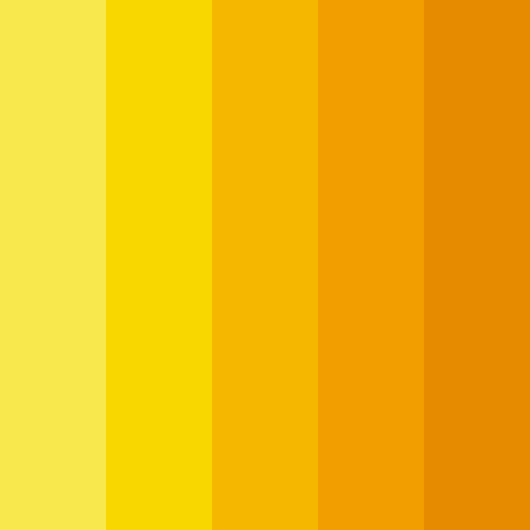 Download sunlit harmony color palette PNG image (square)