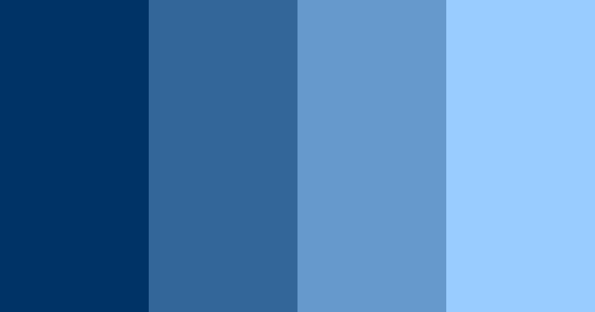 Download deep sea blues color palette PNG image (landscape)