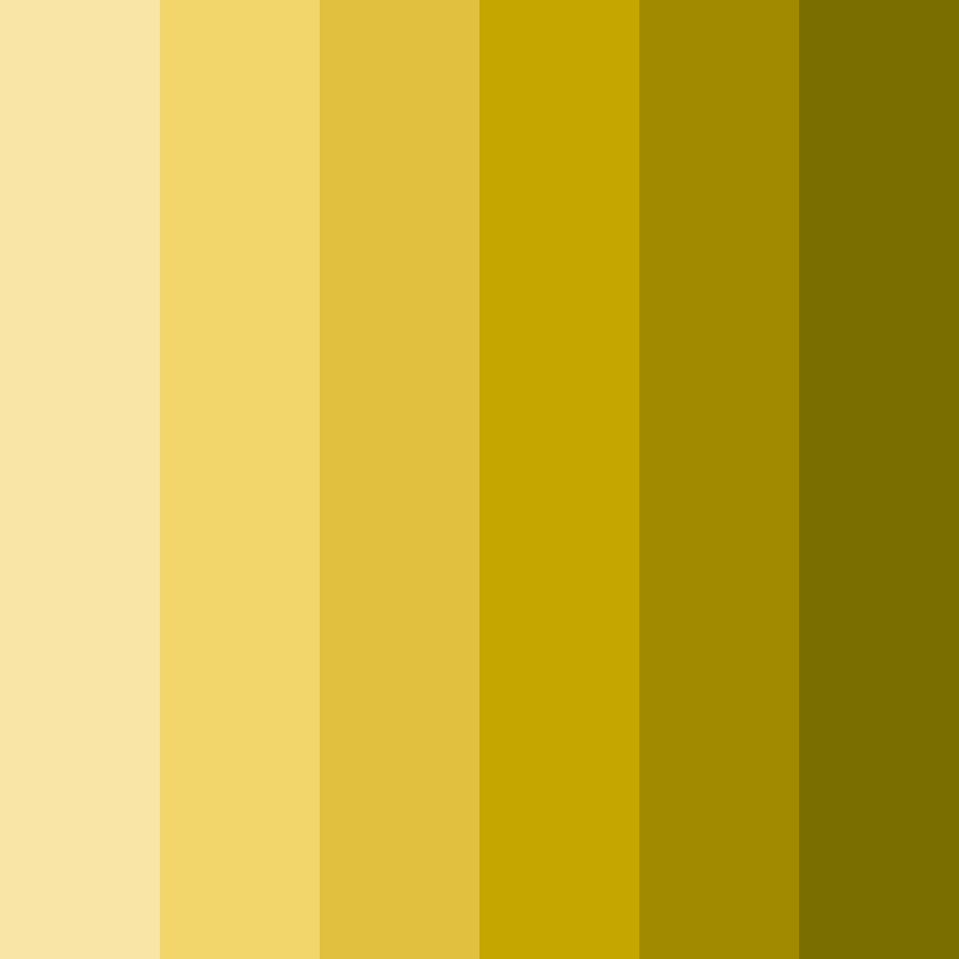 Download ice yellow glow color palette PNG image (square)