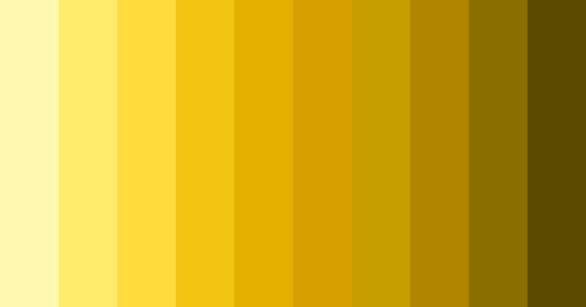 Download sunshine serenade color palette PNG image (landscape)