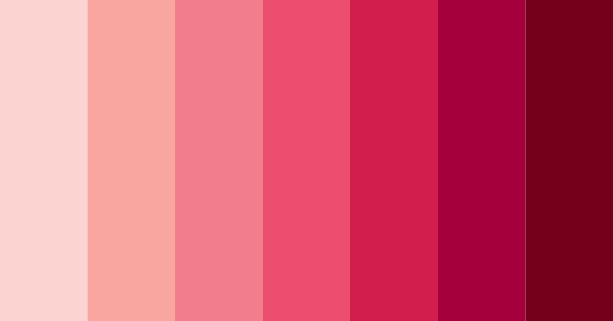 Download red seduction color palette PNG image (landscape)