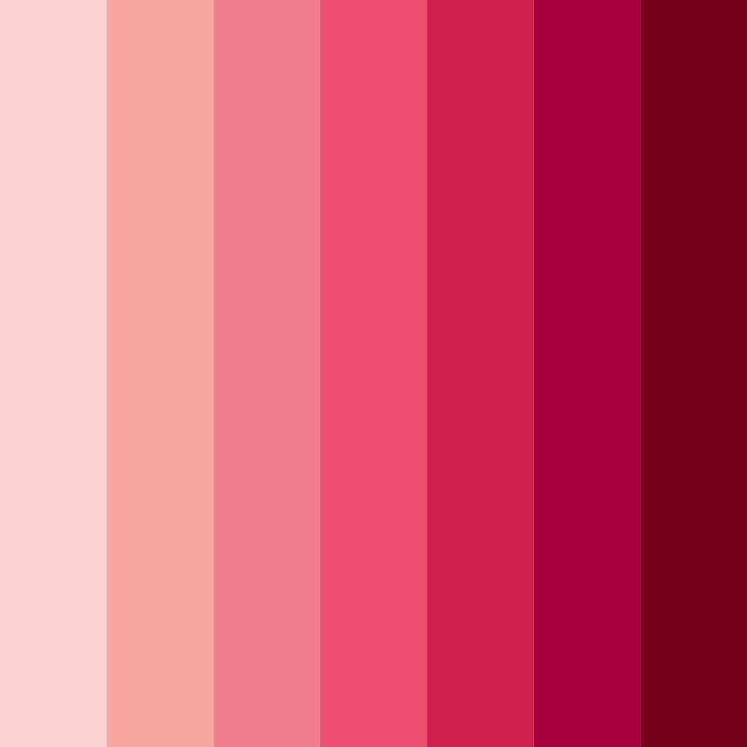 Download red seduction color palette PNG image (square)