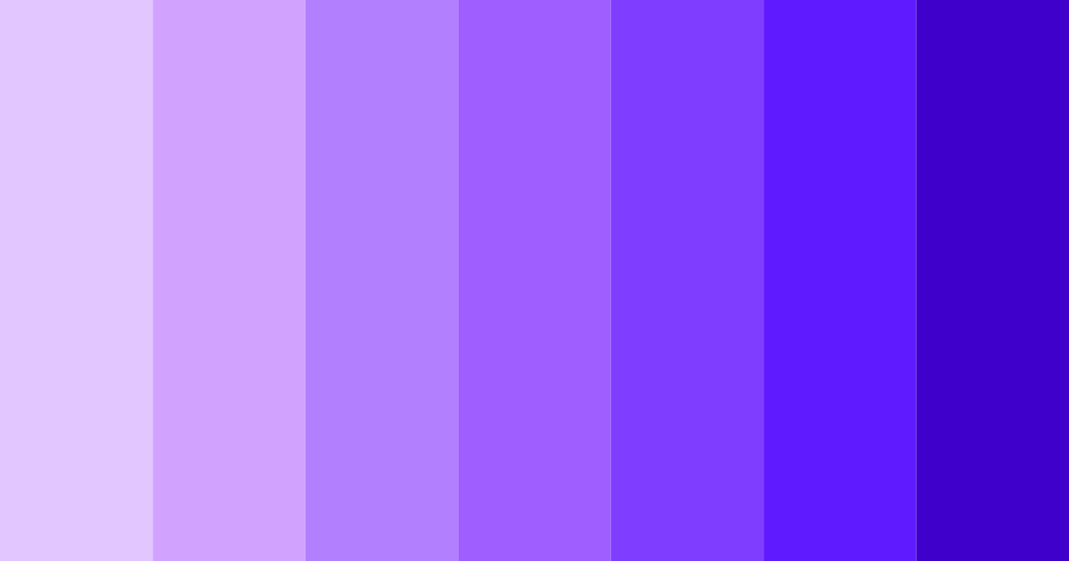 Download lavender dreams color palette PNG image (landscape)