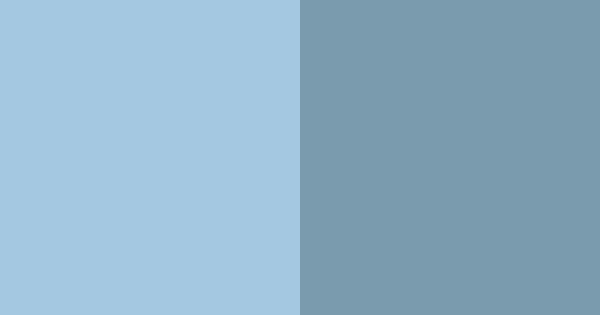 Download dusty blue color palette PNG image (landscape)