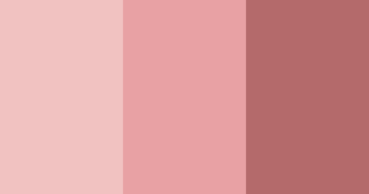 Download pink coffee color palette PNG image (landscape)