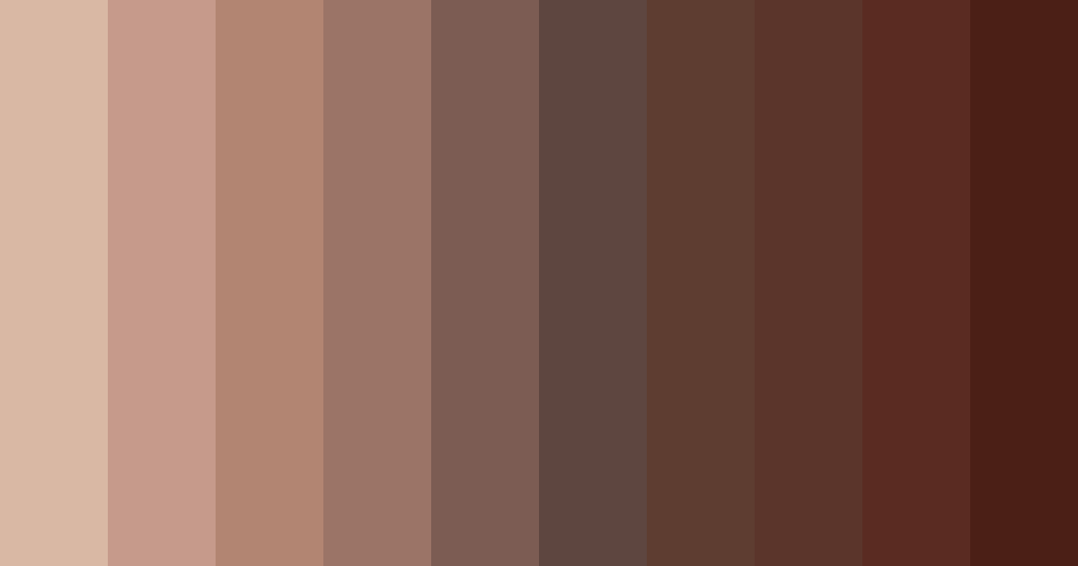 Download rustic earthtones color palette PNG image (landscape)