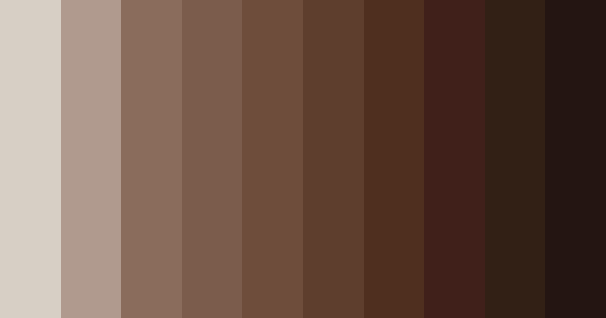 Download brown grey color palette PNG image (landscape)