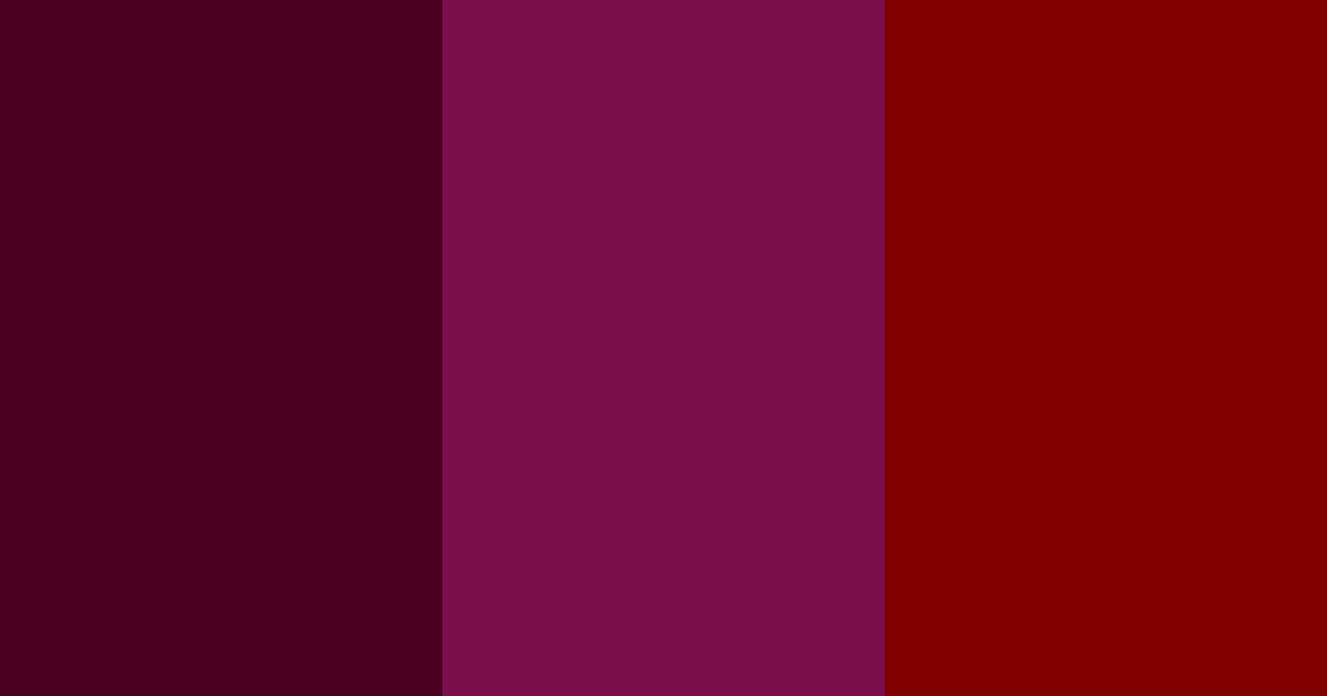 Download midnight burgundy dreams color palette PNG image (landscape)