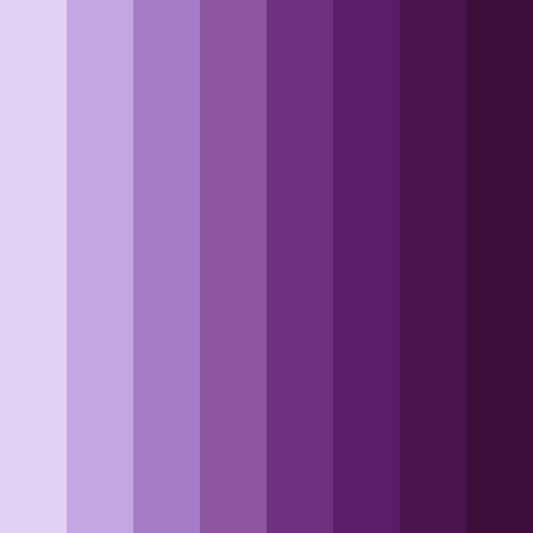 Download luxurious purple color palette PNG image (square)