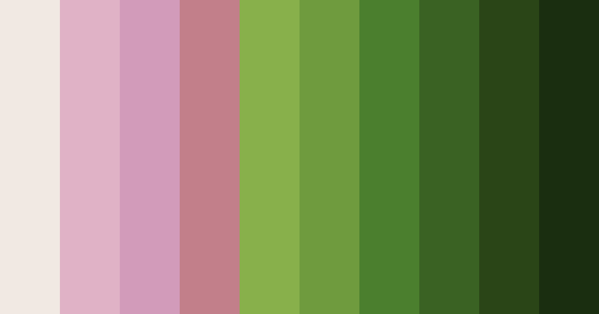 Download blossom grove color palette PNG image (landscape)