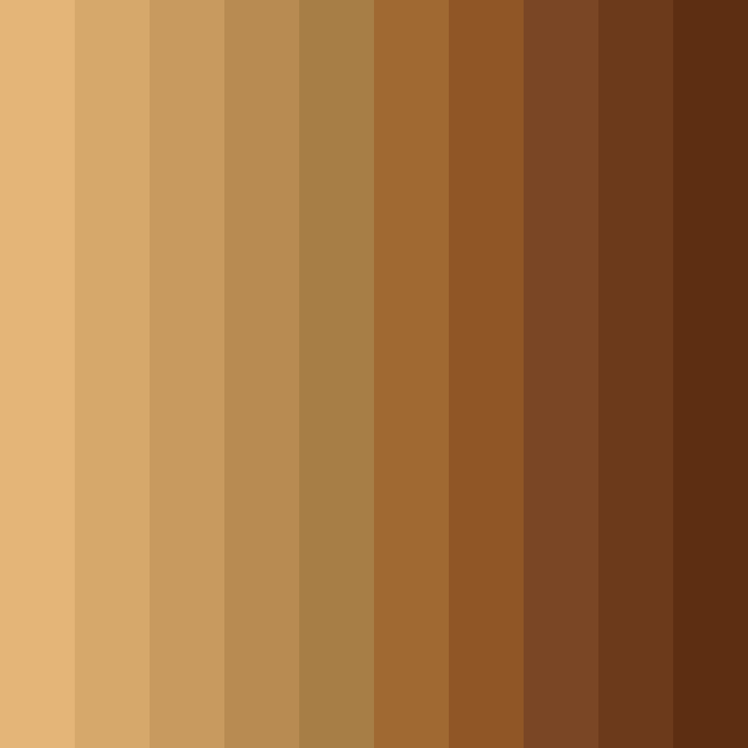Download autumn emberwood color palette PNG image (square)