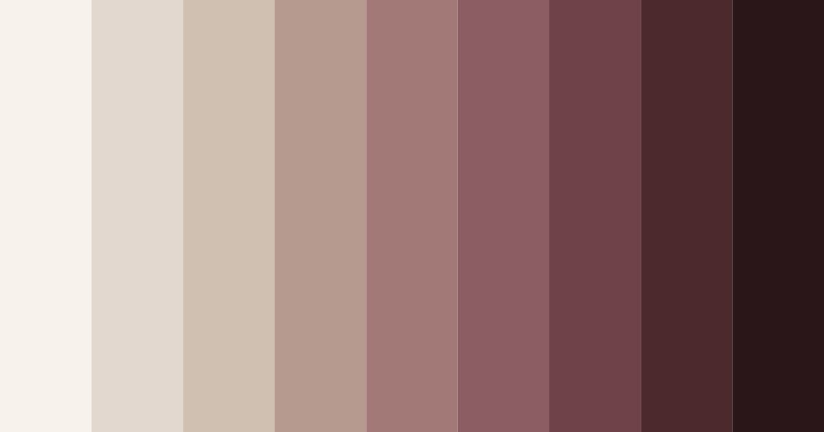 Download muted brown color palette PNG image (landscape)