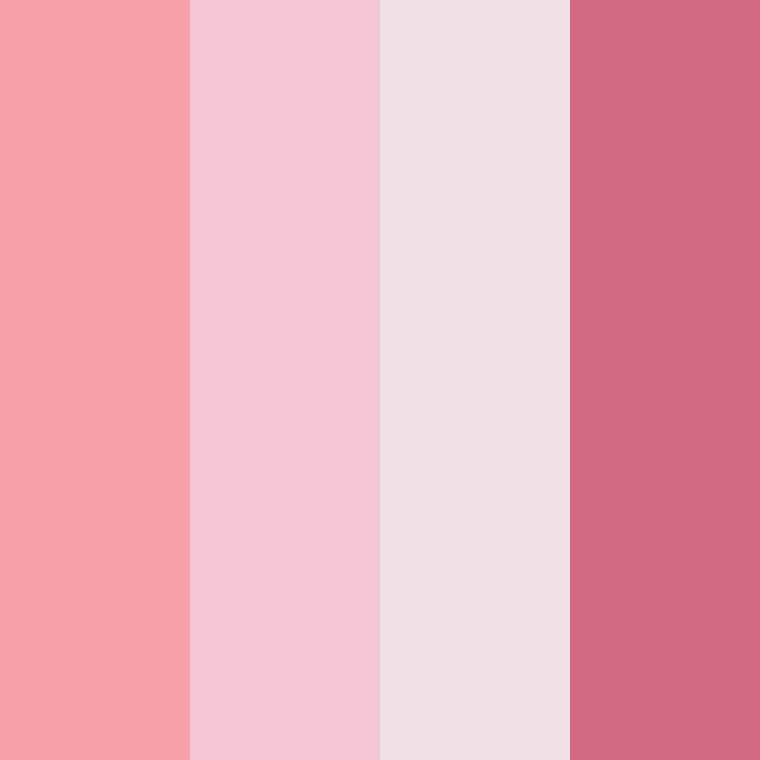 Download blushing affection color palette PNG image (square)