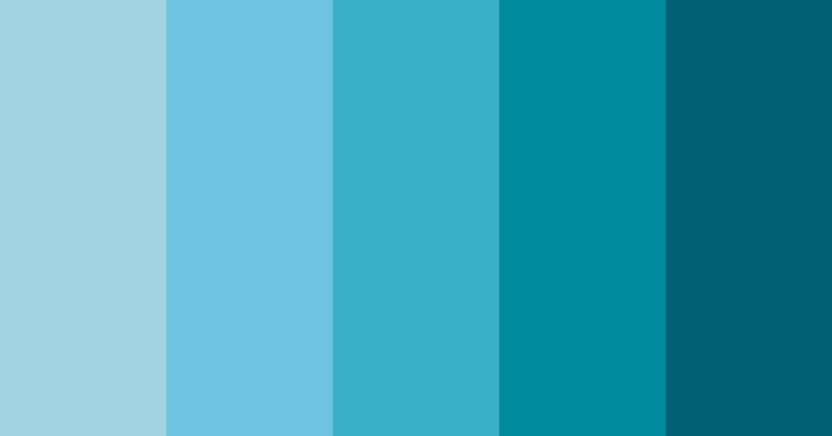 Download tropical tides color palette PNG image (landscape)