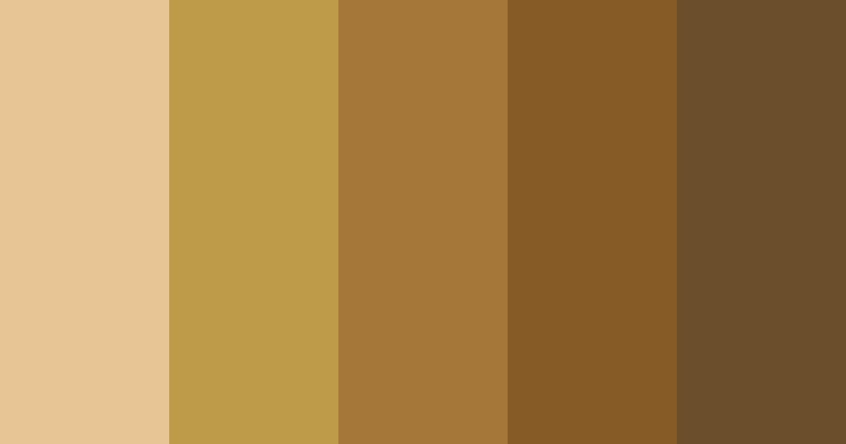Download gold antiquity color palette PNG image (landscape)