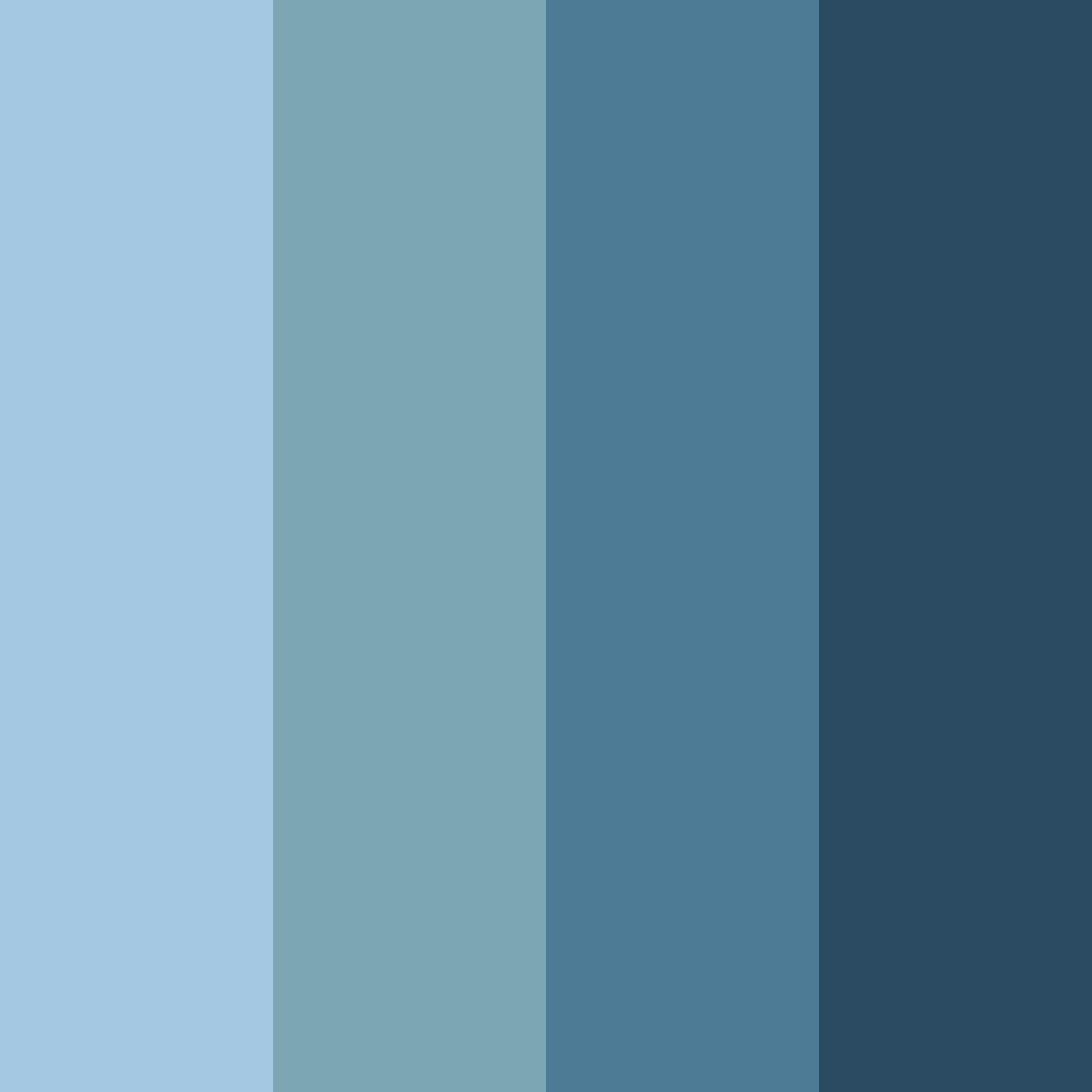 Download ocean mist color palette PNG image (square)