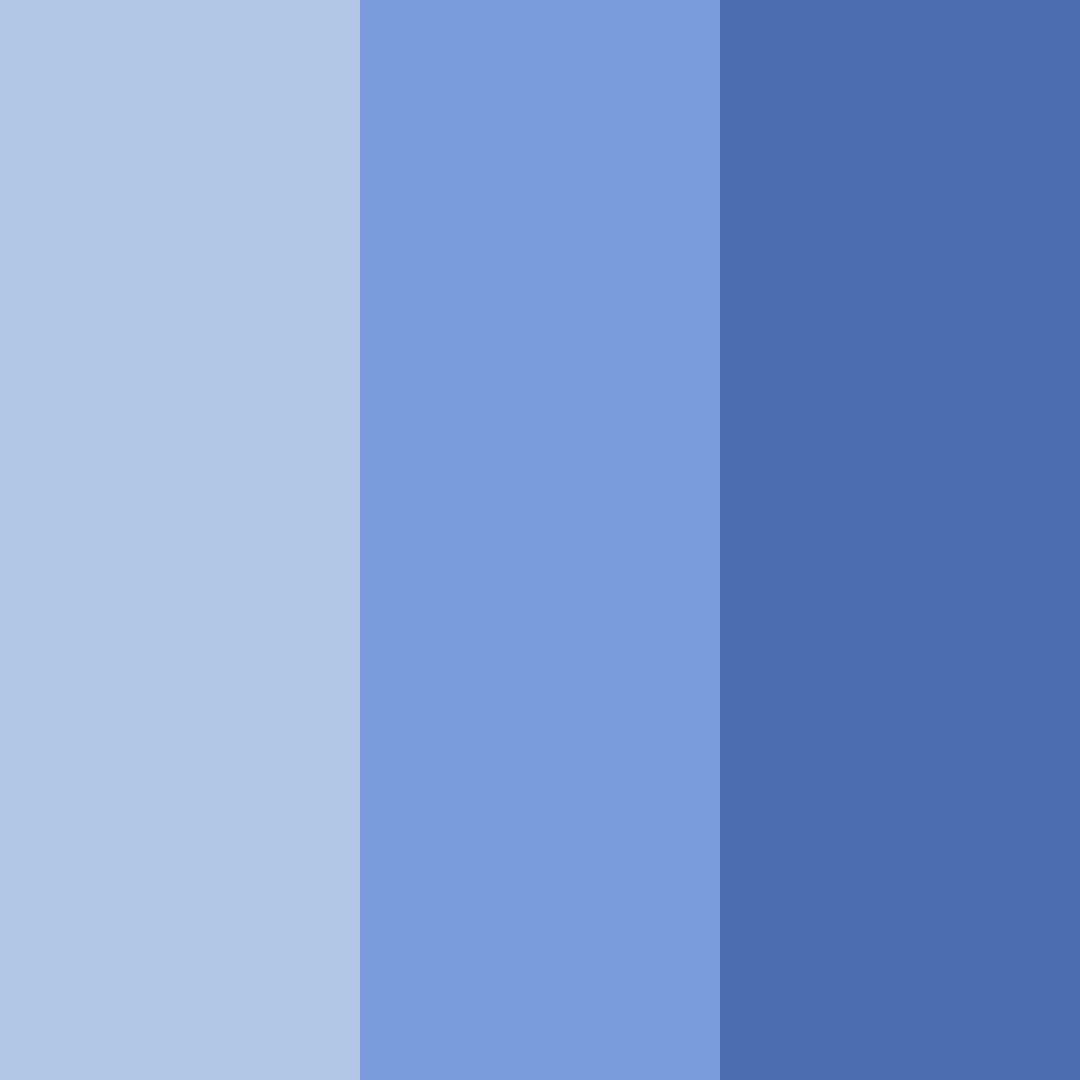 Download blue lavender color palette PNG image (square)
