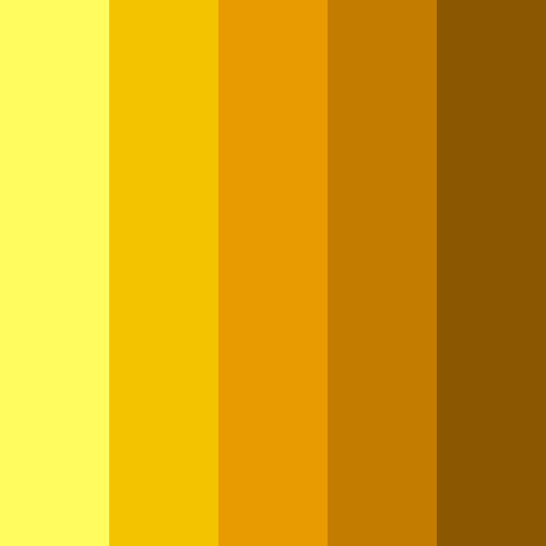 Download sunflower orange color palette PNG image (square)