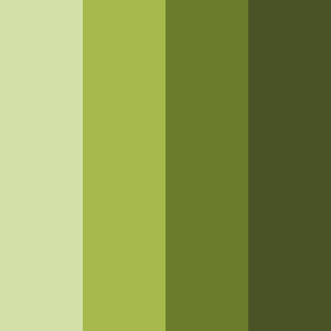 Download olive grove serenity color palette PNG image (square)