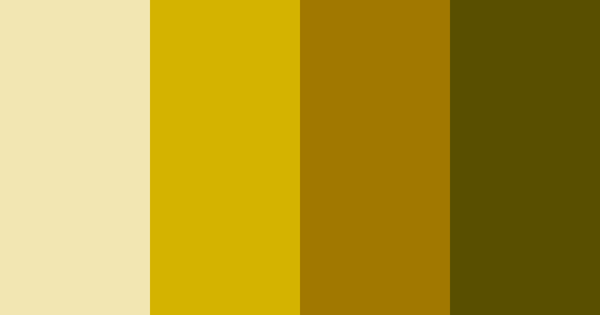 Download golden harvest dreams color palette PNG image (landscape)