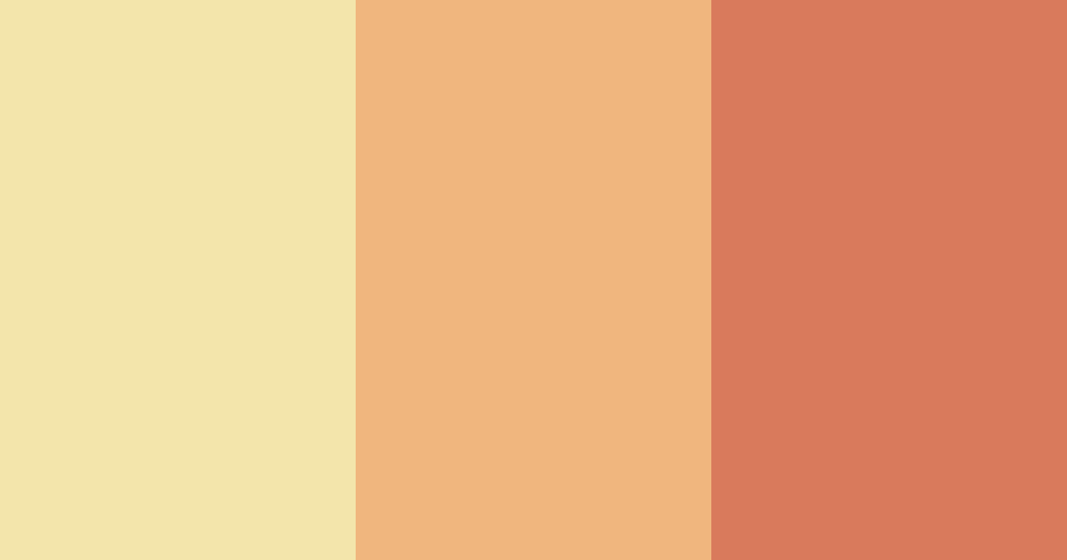 Download warm earthy tones color palette PNG image (landscape)