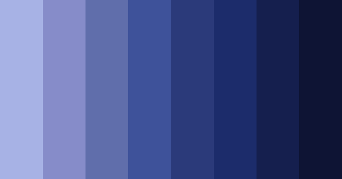 Download midnight serenity color palette PNG image (landscape)