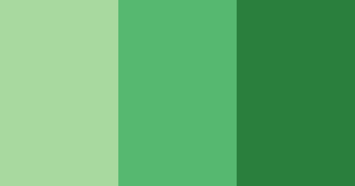 Download emerald shadows color palette PNG image (landscape)