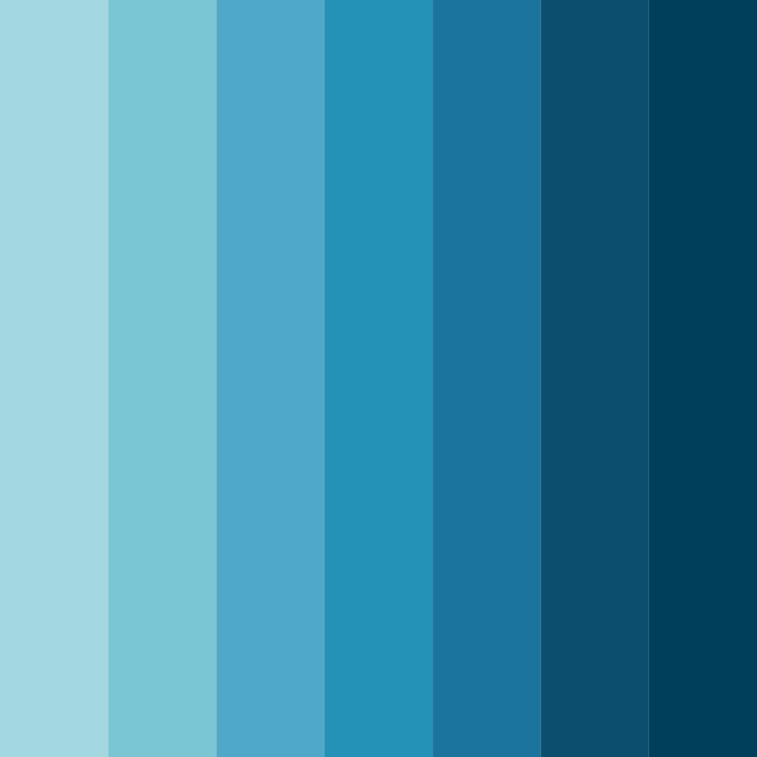Download tidal serenade color palette PNG image (square)