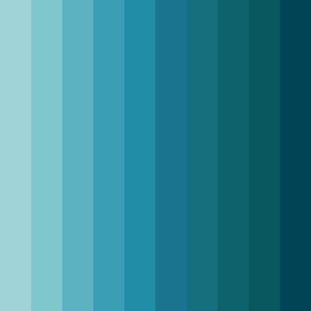 Download oceanic depths color palette PNG image (square)