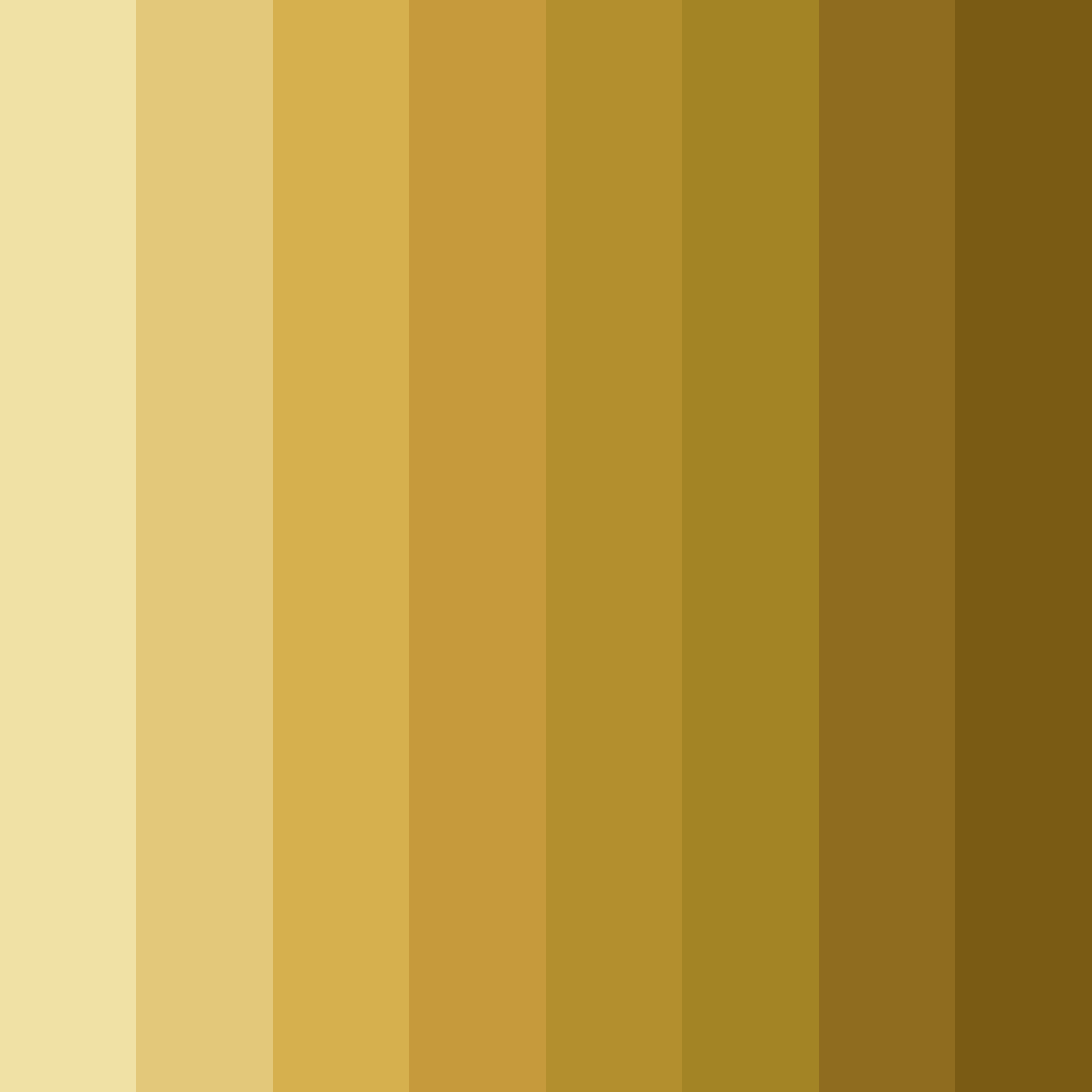 Download golden earth color palette PNG image (square)