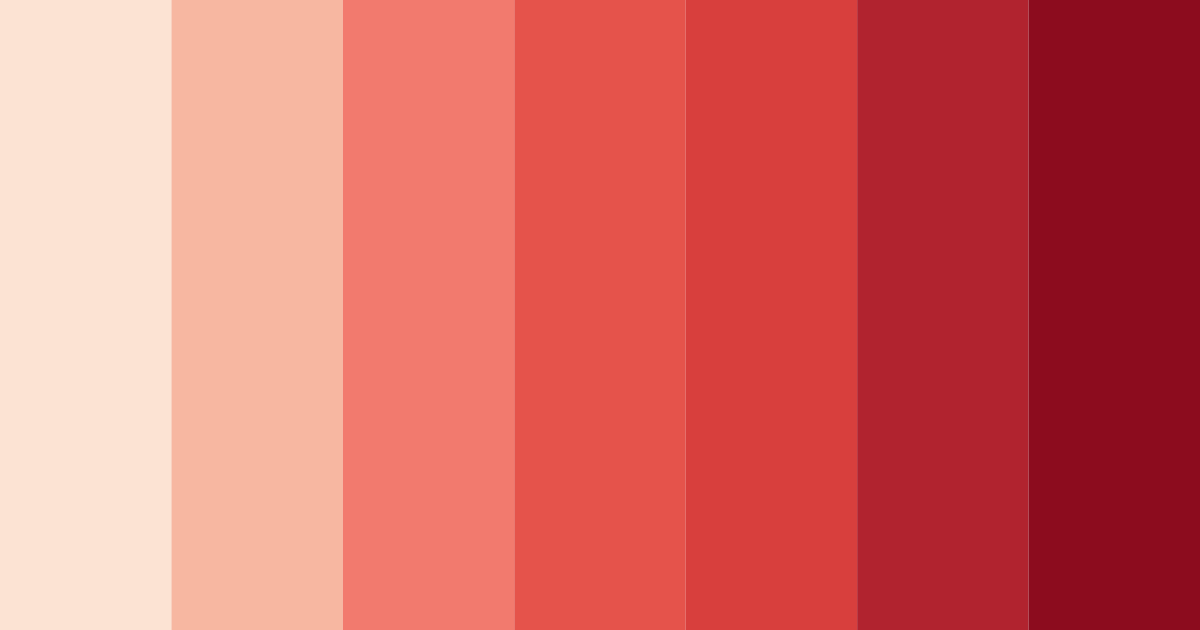Download sunset blush color palette PNG image (landscape)