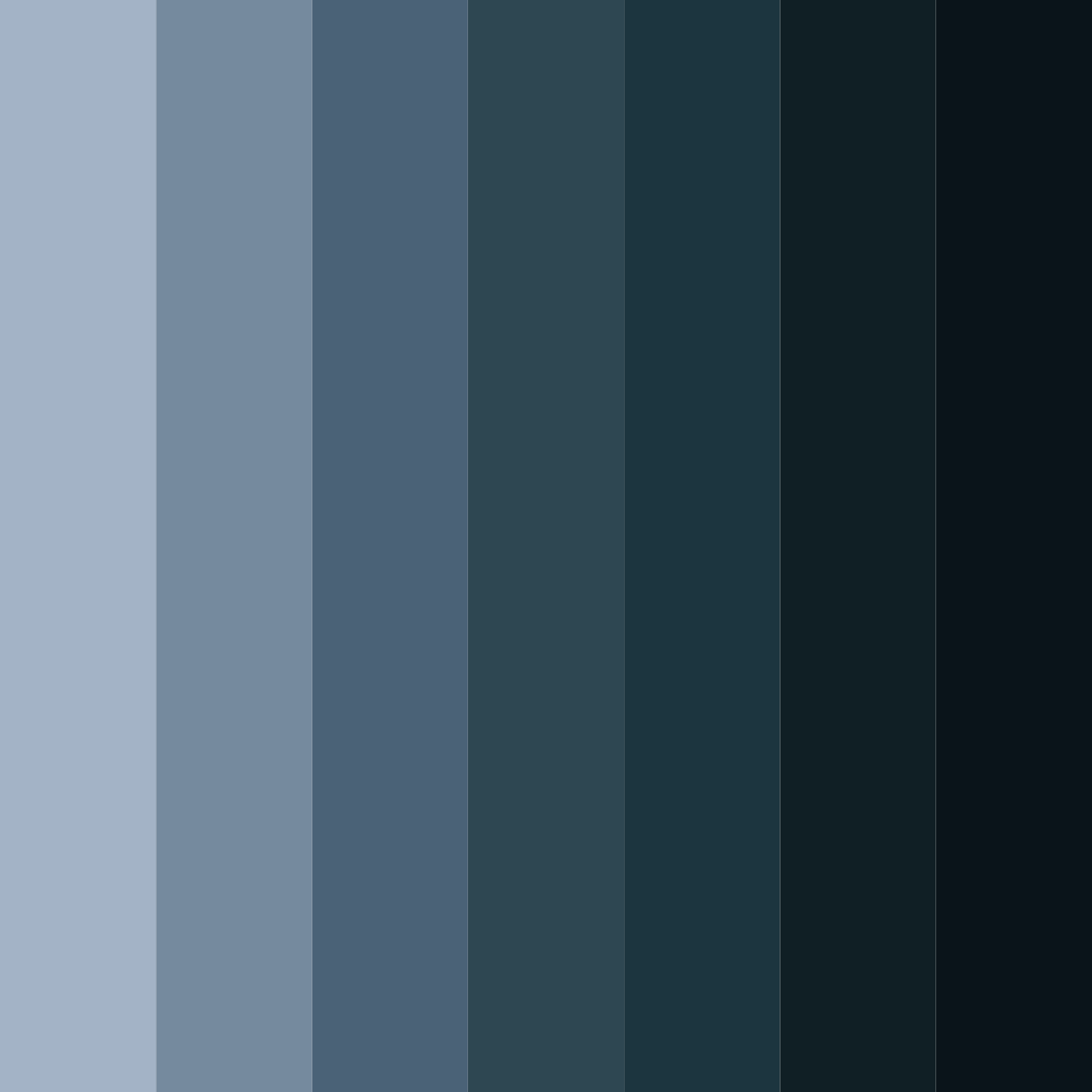 Download midnight mist color palette PNG image (square)