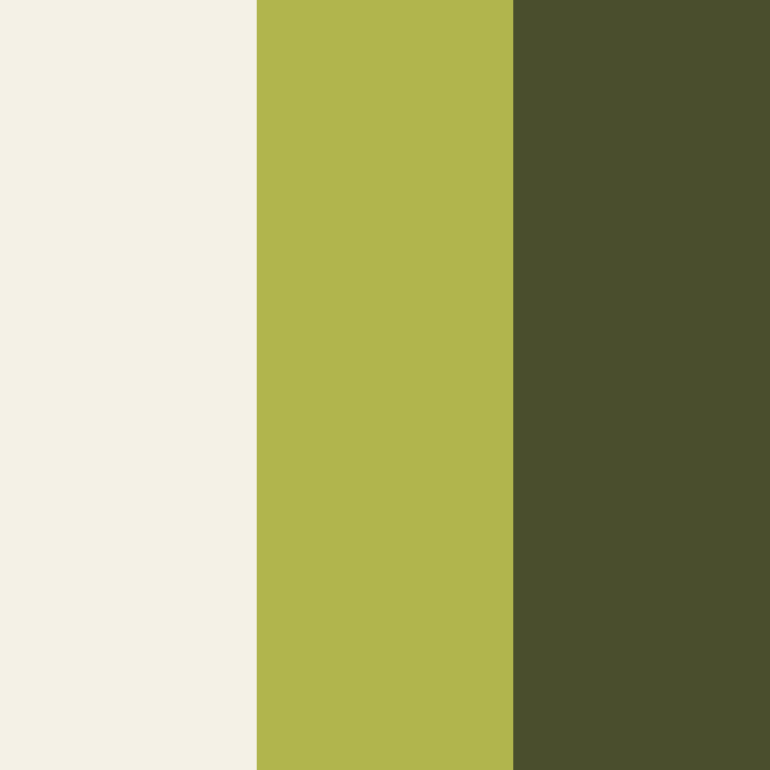 Download olive cream color palette PNG image (square)